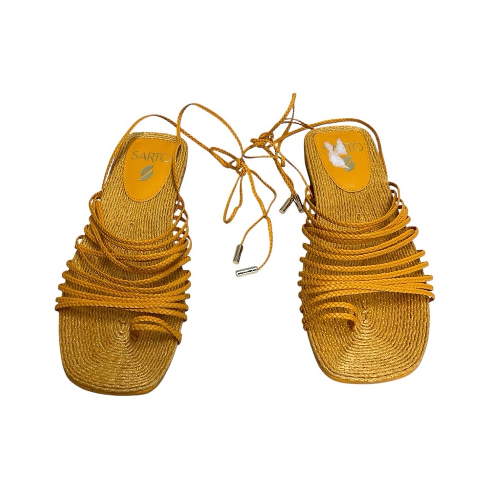 Sarto by Franco Sarto Iona Strappy Sandals Size 6.5M bohemian Gypsy